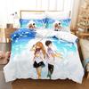 3D  Your Lie In April Bedding Set Kaori Miyazono Duvet Cover Bedroom Comforter Twin King _Size Quilt Cover Home Textiles