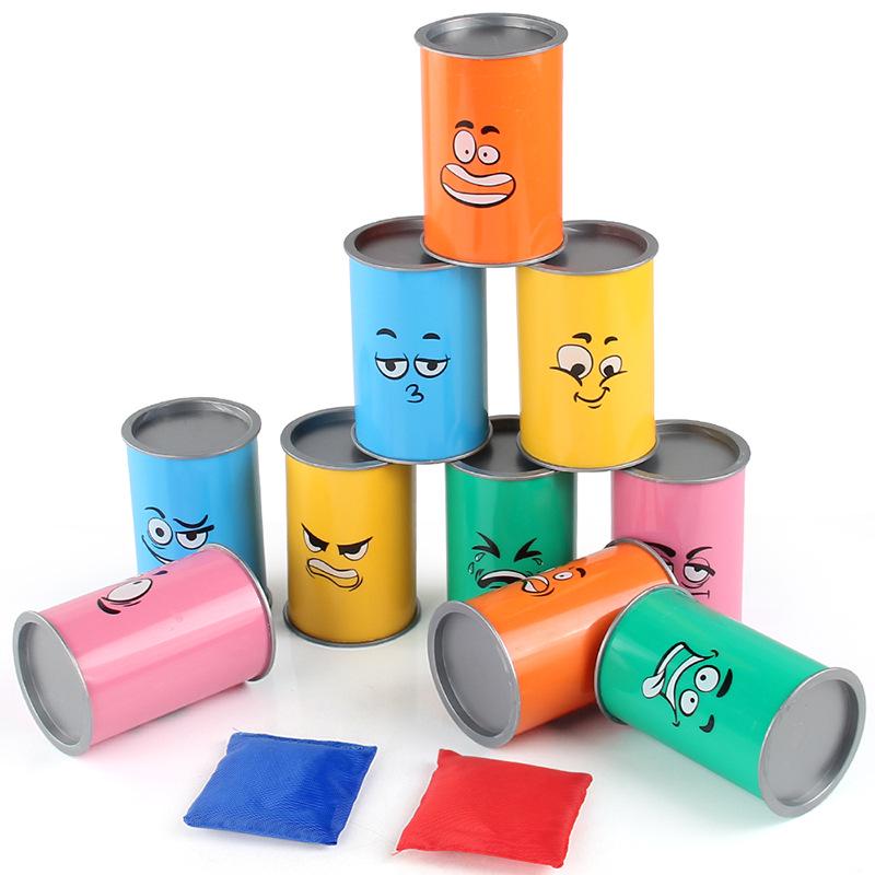 Cross-Border Beanbag Toss Set with Lights - Indoor & Outdoor Ring Toss Toy