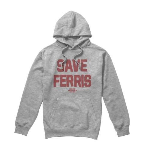 Ferris Bueller´s Day Off Mens Save Ferris Hoodie