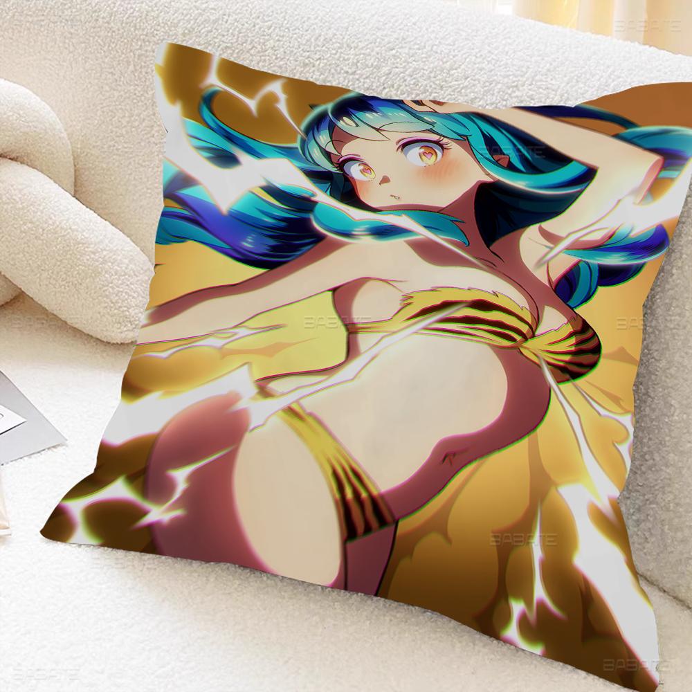 Urusei Yatsura Anime Pillow Cover Design Cushion Cover Decor Holiday Decorati
