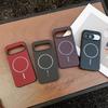 Carbon Fiber Pattern PU Leather Magnetic Case For Google Pixel 9 10 Pro XL 9A 8A 7A 6A  8 7 6 Pro For Magsafe  Cover
