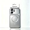 Casing for Vivo V70 Magnetic Metallic Big Window Case