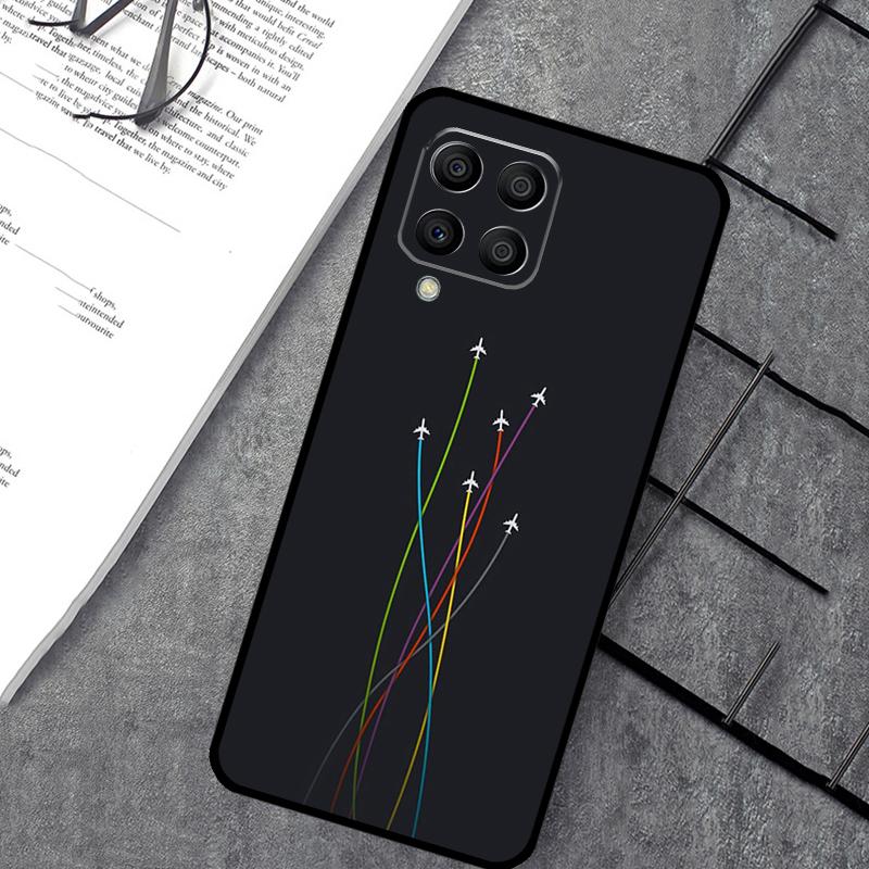 Plane Fly Your Dreams Case For Samsung Galaxy M14 M12 M11 M13 M15 M06 M16 M36 M56 M31 M53 M32 M52 M35 M55 M34 M54