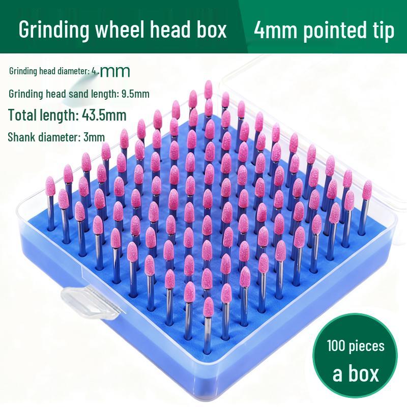 3mm T-Type Grinding Head for Electric/Pneumatic Grinder: Small Metal Polishing Wheel