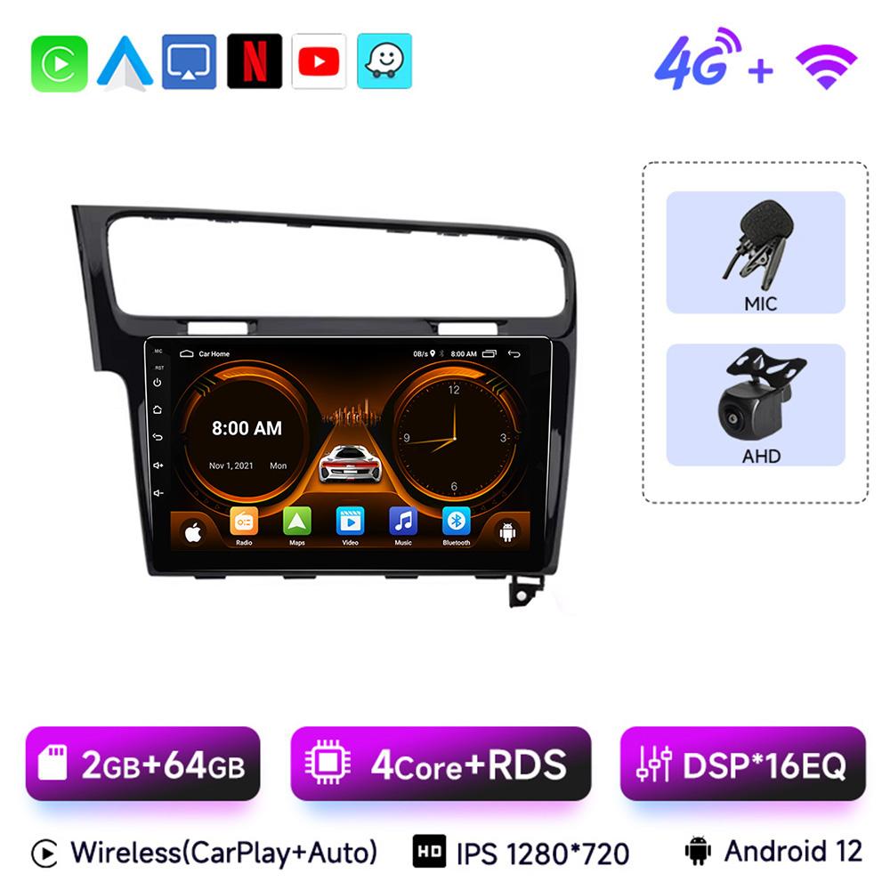 JIUYIN Car Radio Multimedia Player For Volkswagen VW Golf 7 MK7 GTI 2013-2017 Android GPS Navigation Stereo Head Unit Carplay