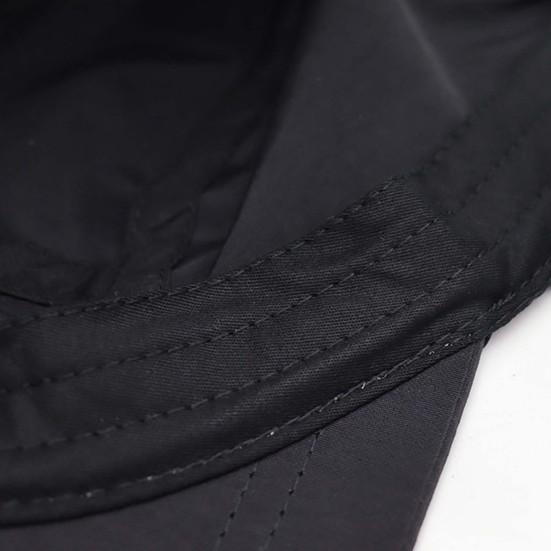 Unisex Sun Hat with Adjustable Buckle Solid Color Sun Protection Caps with Wide Brim Anti-UV Caps for Camping Hiking