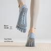 Women's Anti-Slip Five-Toe Yoga Pilates Socks - Summer Thin Pure Cotton Fitness Dance Socks