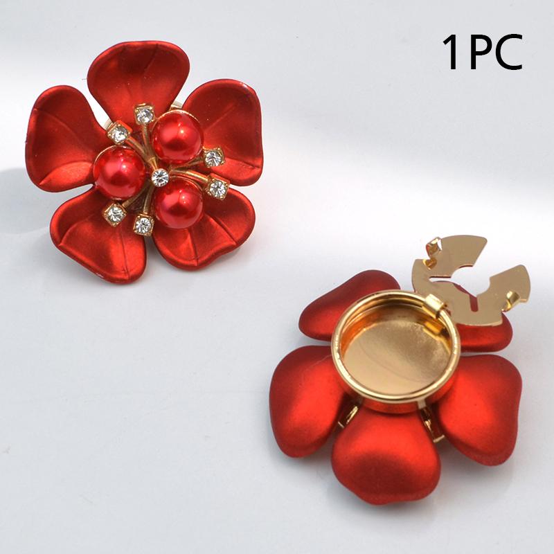 

1 шт. Ювелирные изделия Жемчуг Пятилепестковый цветок Форма Подарочные аксессуары Изысканная накладка на пуговицу Свадебные запонки Элегантные 32/29x17 мм