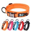 Pet Collar Breathable Mesh High-brightness Reflective Silk Can Be Engraved Anti-explosion Traction Neck Ring