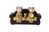 Balinese Cat S Parent and Child Sofa Wood Asian Balinese Balinese Cat Interior Ethnic Asian Goods & Set, Carving, Figurine, Object, Goods, Goods, Cat,