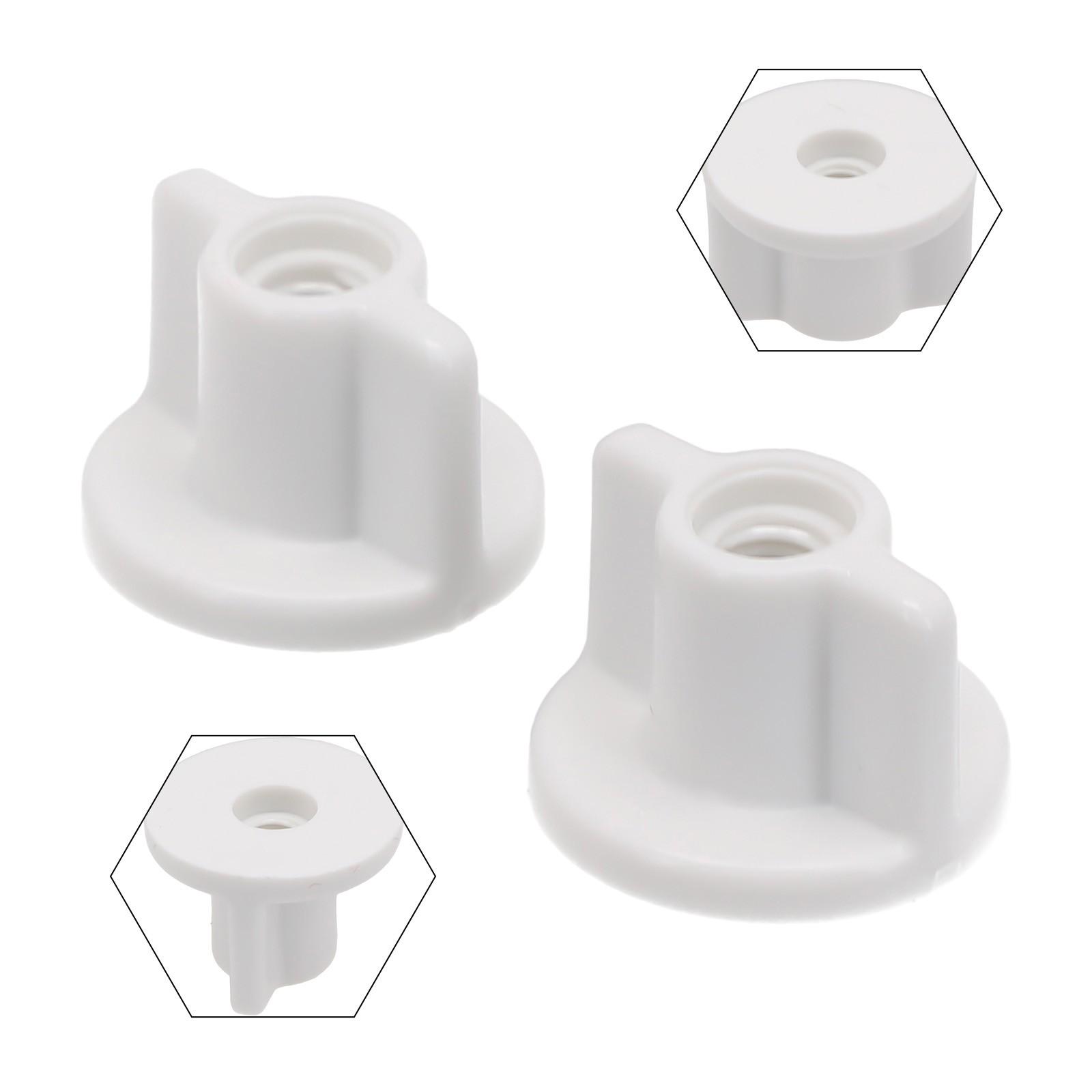 

2.5cm Rear Nut 2PCS Back Nut For 6mm Screws Plastic