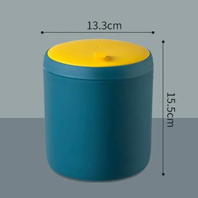 Mini Atık Kutusu Masaüstü Ofis Çöp Kutusu Ev Çöp Sepeti Masa Plastik Düzenleyici Ofis Malzemeleri Çöp Kutuları Çeşitli Eşyalar Varil Kutusu