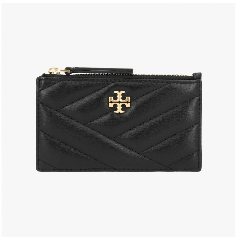 Tory Burch Kira Chevron Quilted Zipper Card Case 156556 001
