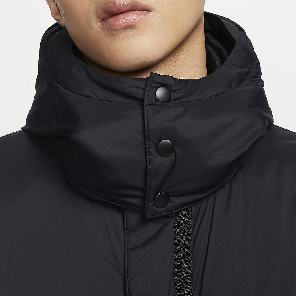 Nike Therma-Fit Culture Of Football Warm Football Hooded Jacket Men Jackets Black FZ0530-010