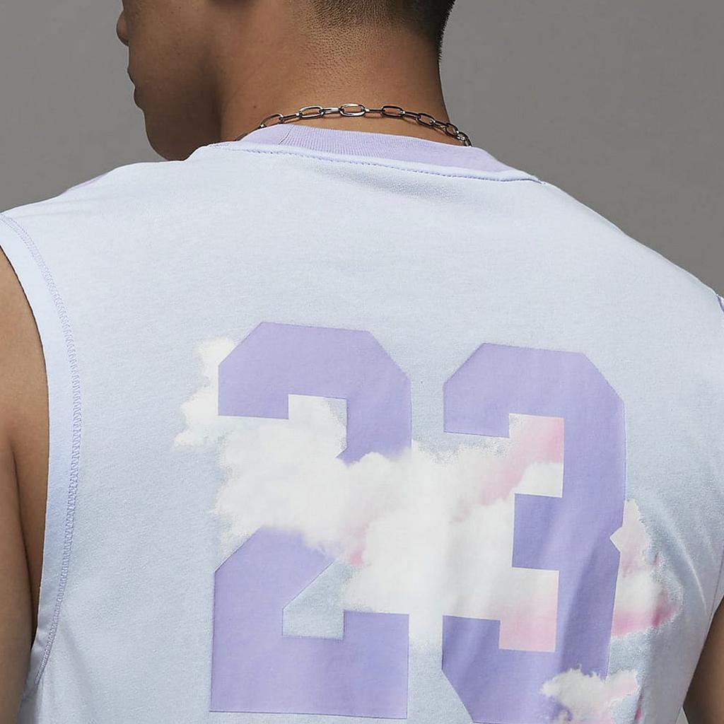 Jordan T Shirt Men's Ice Beauty Lilac FD6553-538