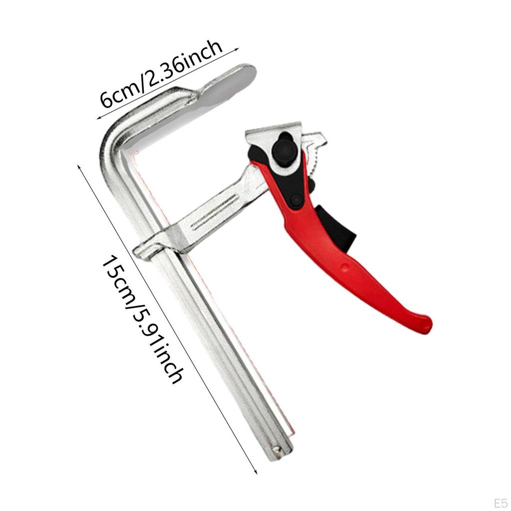 Ráčnová stolní svěrka Rychloupínací pásová pila Velkozatížení Praktické Uvolnění Profesionální Prémiová