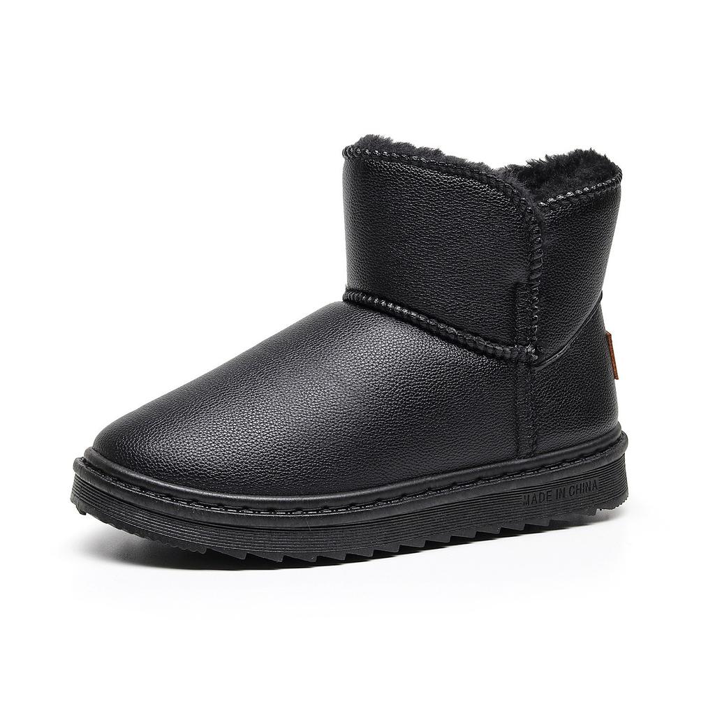 Winter Snow Boots Men's Shoes Non-slip, Waterproof and Wear-resistant Comfortable Thick-soled Piled Thickened Women's Shoes Snow Thick Cotton Shoes