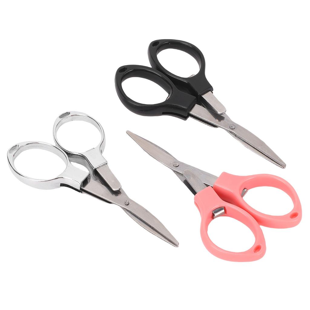 3pcs Nail Scissors Stainless Steel Scissors Multifunctional Manicure Tool for Travel
