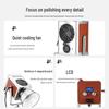 MiouTu 800W Dual Color Temp Retro Cowhide Photography & Live Stream Fill Light