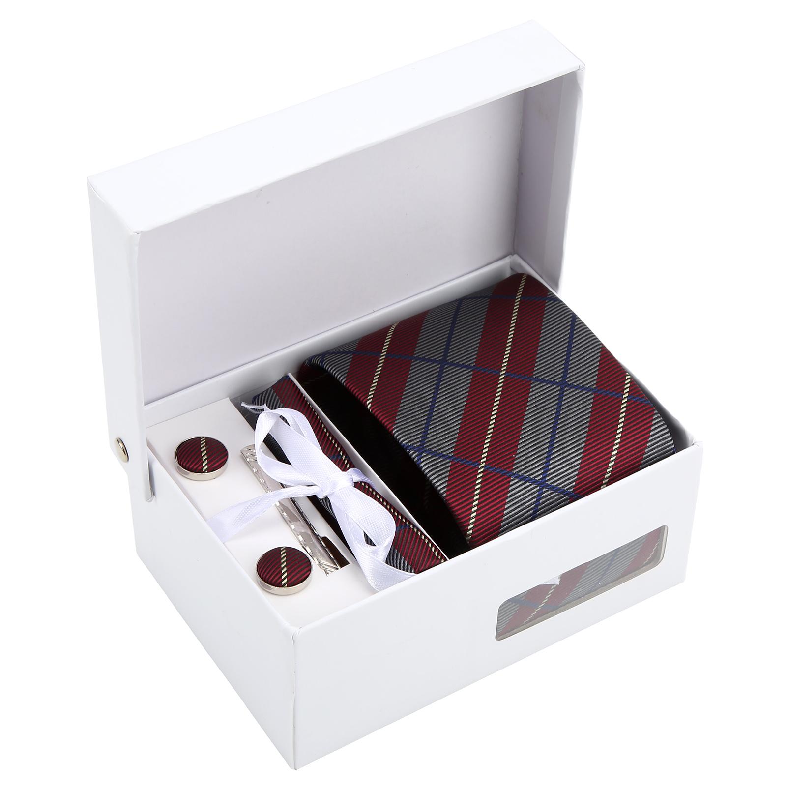 

Мужской комплект галстуков, модный классический узор, деловой галстук на День святого Валентина, День благодарения, бизнес