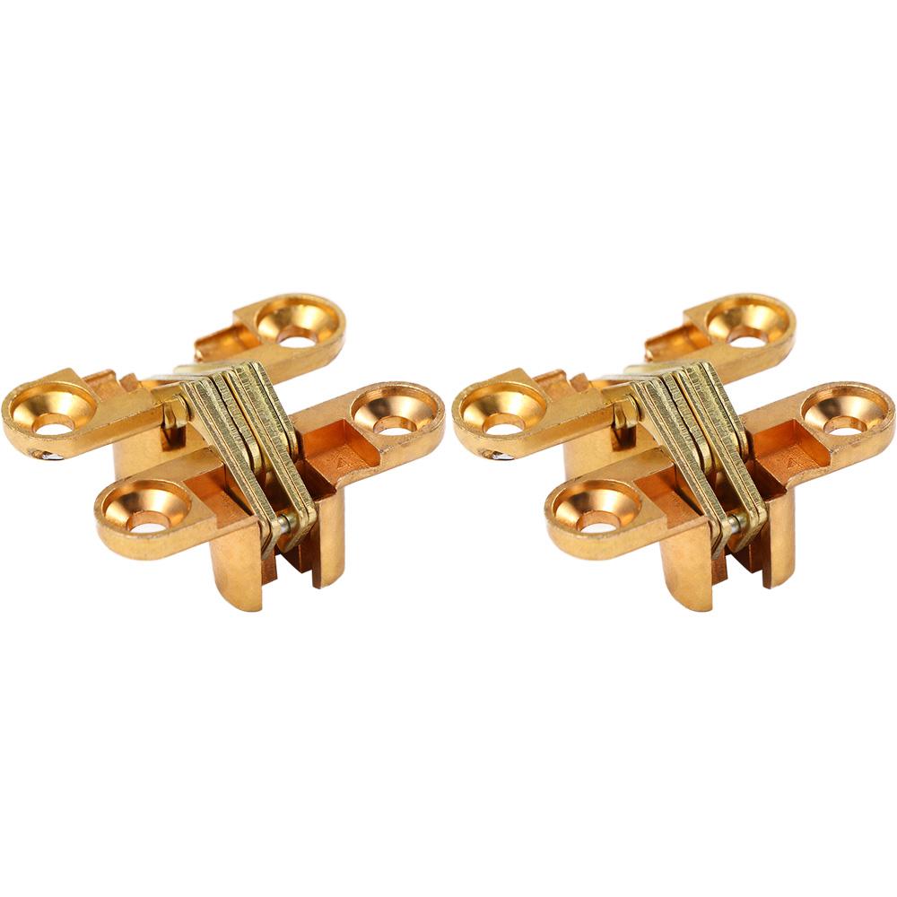 

Invisible Concealed For Cabinet Cupboard Wooden Box Worktop Heavy Duty Furniture Hardware Cross Hinge Hardware Tool Door Hinge
