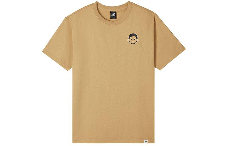 New Balance Noritake Collection T Shirt Unisex Ginger Yellow AMT12346-MSU