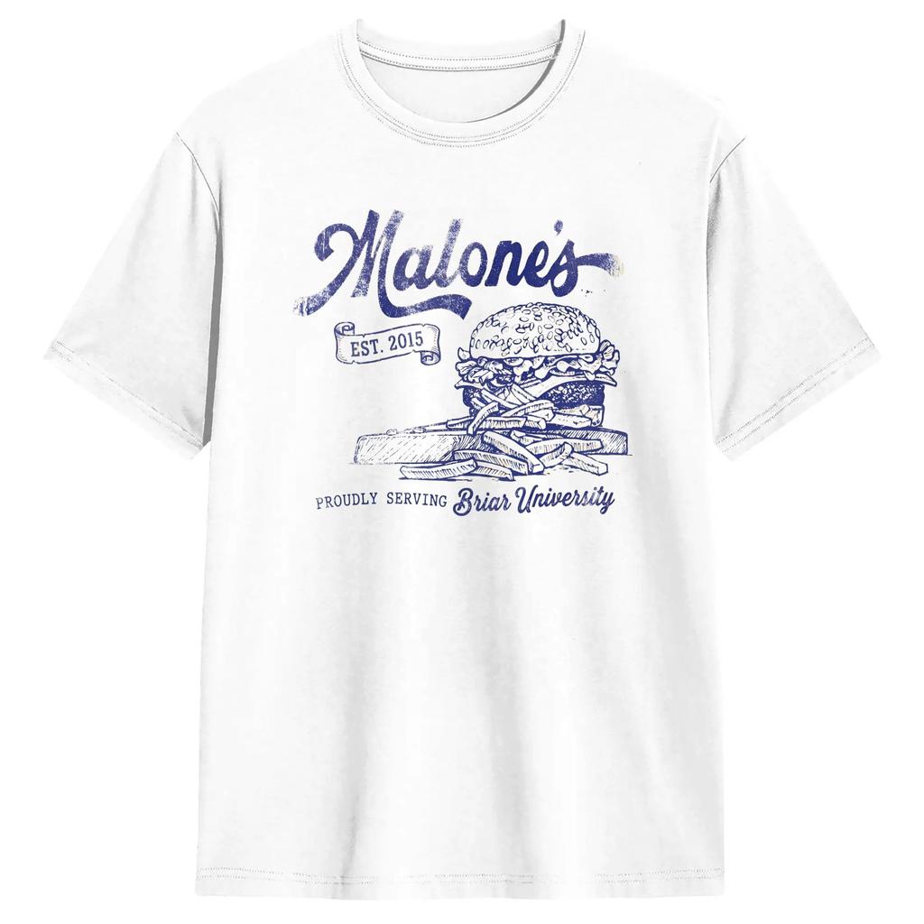 Außerhalb des CampusBriar U Briar University Eishockey Romanze Hawks Eishockey Team T-Shirt Strand T-Shirts Baumwolle Trendiges Cooles T-Shirt für Männer