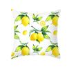 Summer Fruit Cushion Cover Chartreuse Pillowcase Lemon Letter Decoration  Sofa  Nordic Home