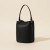 First-layer Cowhide Bucket Bag 2025 New Leather Women's Niche Light Luxury High-end Single-shoulder Cross-slung Handbag