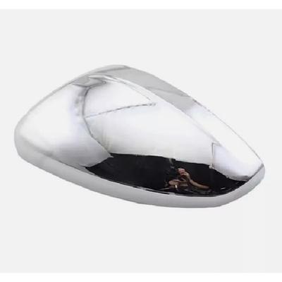 For 2012-19 Peugeot 208 Left Driver Side Door Wing Mirror Cover Cap Case Chrome
