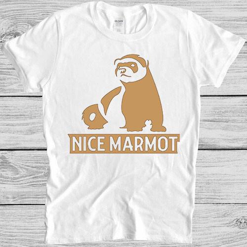 Nice Marmot T Shirt The Big Lebowski Movie Quote Funny Dude Cool Gift Tee M121 L