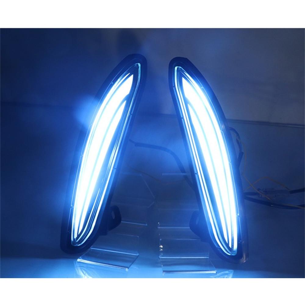 2Pcs Daytime Running Light LED Front Fog Lamp DRL For 21-22 Toyota Venza HARRIER