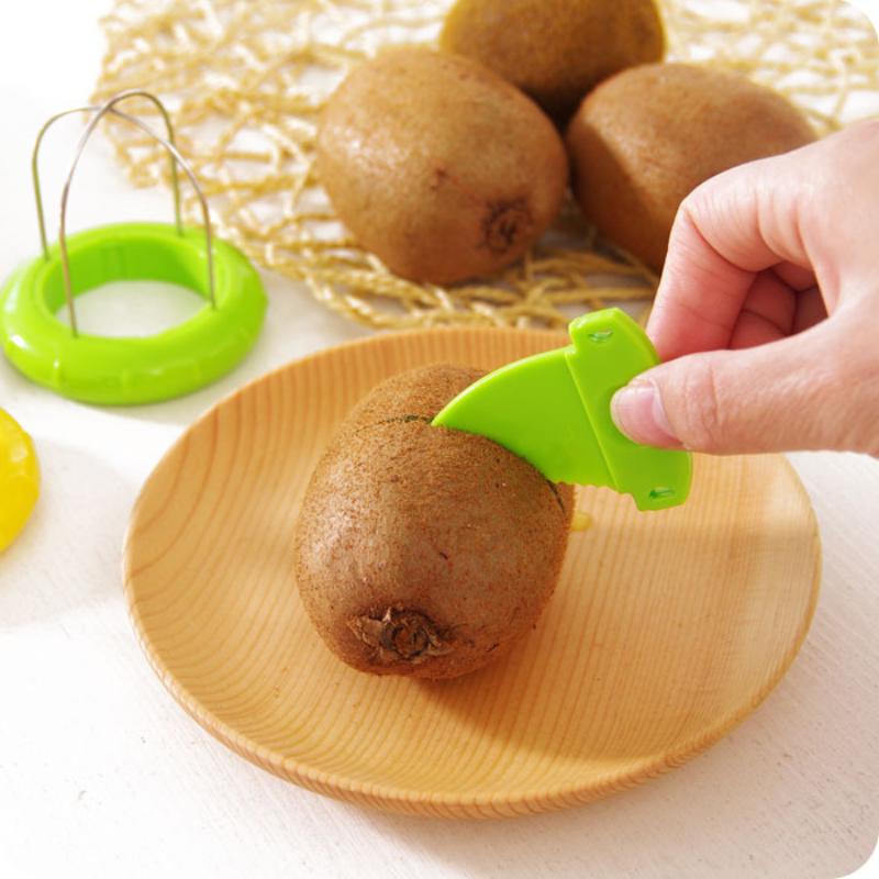 Flesh Separator Kiwi Avocado Cutter Knife Detachable Shea Corer Salad Fruit Vegetable Peeler Tomato Lemon Peeling Kitchen Gadget