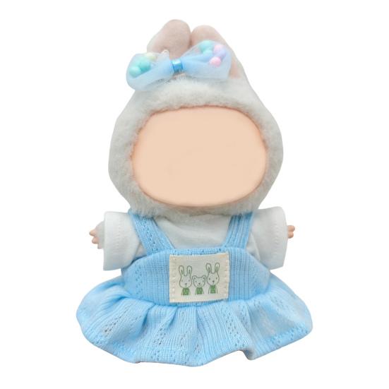 Trendy Doll Clothes Set Adorable Baby Outfits for 17cm Dolls Fashionable Baby Doll Attire
