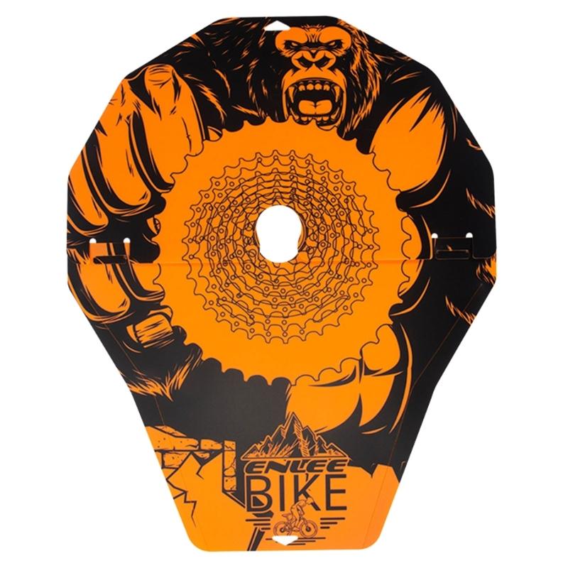 Cubierta de freno de disco de bicicleta, herramientas de lavado de bicicletas anticontaminación para protección de bordes
