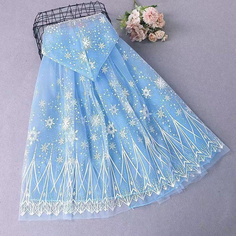Elsa & Anna LED Glowing Princess Cape - Children s Christmas Costume with Hood