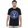 Yellowstone Mens Authentic Blue Badge T-Shirt
