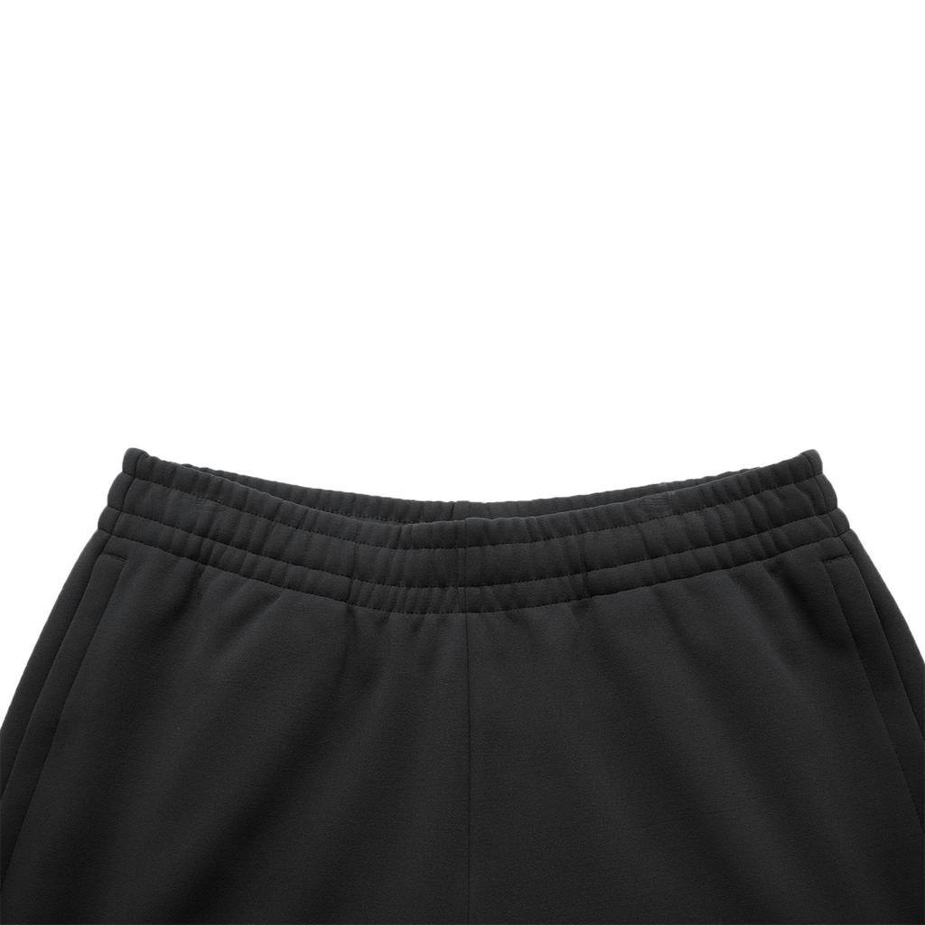 Li-Ning Simple Warm Fleece Knit Sports Pants Men Bottoms Black AKLU557-1