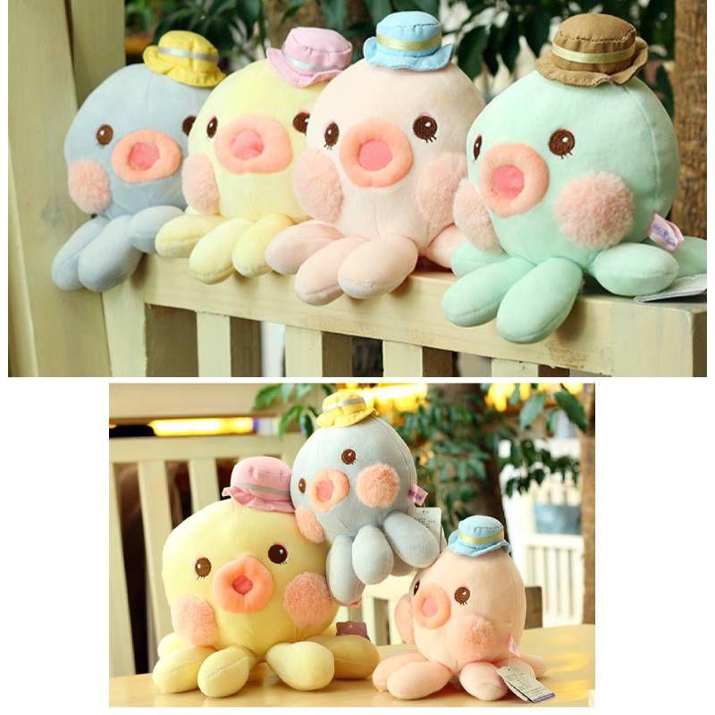 Cute And Cuddly Octopus Plush Toy In Multiple Colors 20/30/40cm
