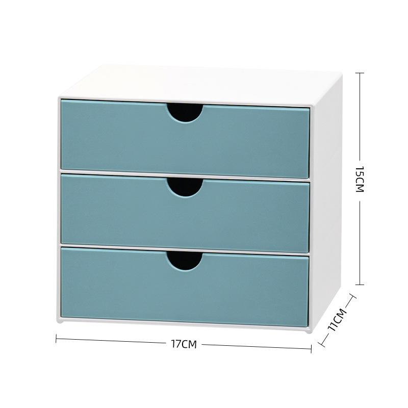 Creative Desktop Drawer Style Storage Box, Office Collection and Organizing Cabinet