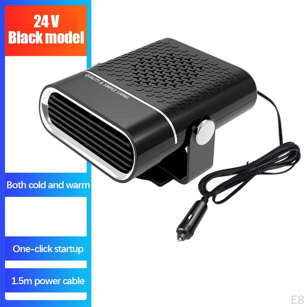 Degree Rotary Base Quickly Defrost with Modes Fast Heating Demister Automobile Windscreen Fan Auto