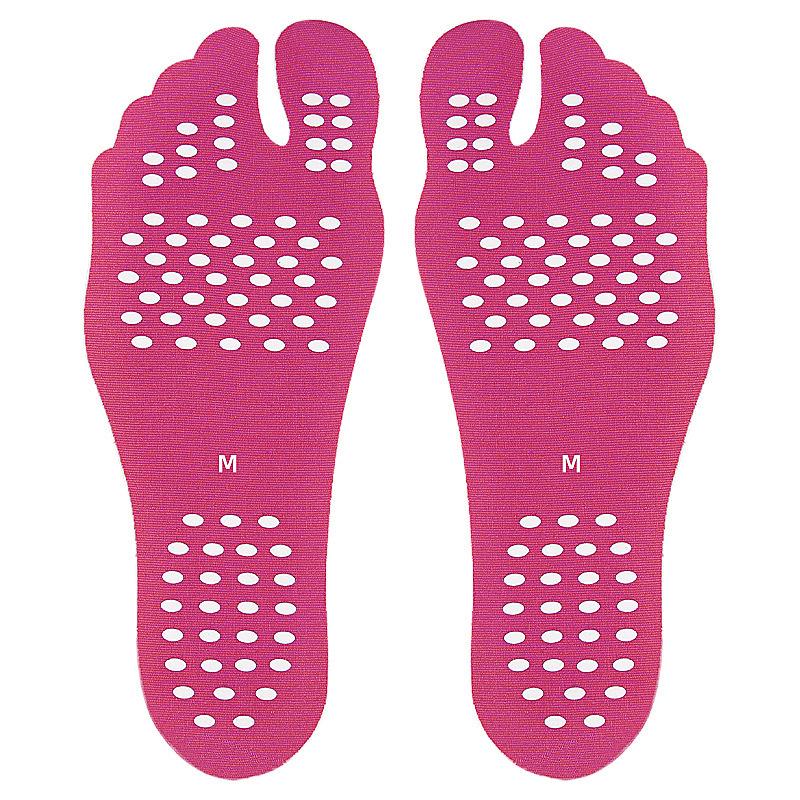 

Disposable Self-Adhesive Beach Foot Pads - Tearable, Portable, Heat-Insulating Stickers for Summer XL (44-47)