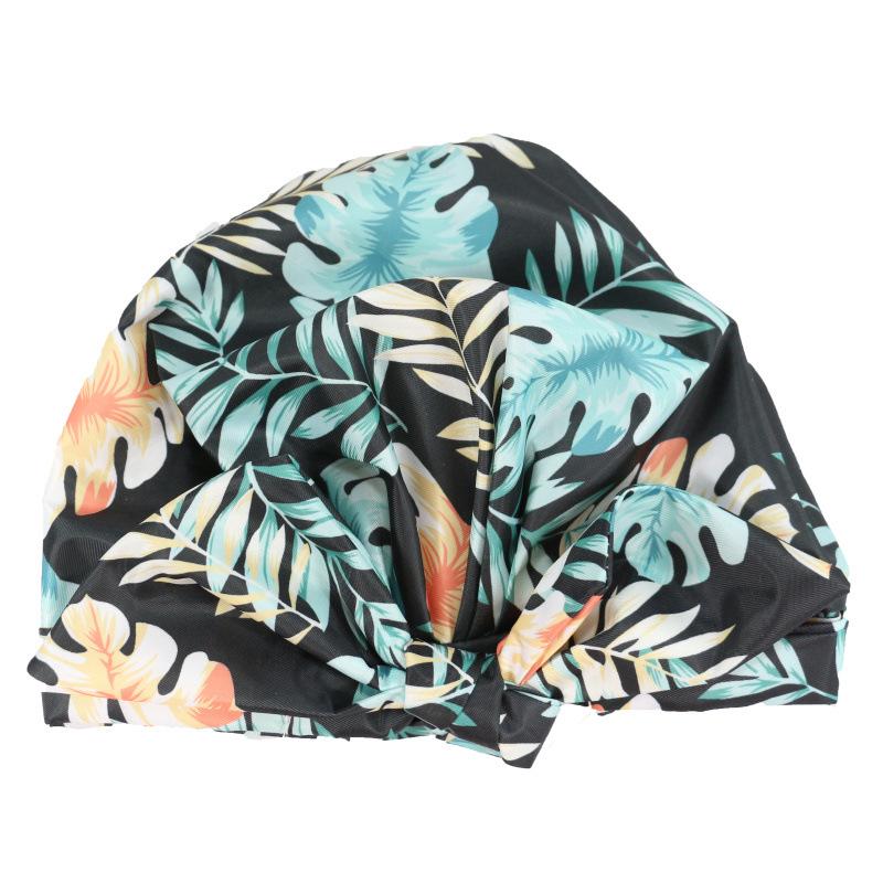 Shower Cap for Women Reusable Shower Cap for Long Hair with Non Slip Silicone Grip Waterproof Hair Cap for Shower with One Size Fits Most