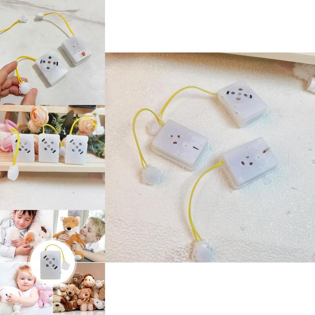 Aufnehmbares DIY Spieluhr Plüschtier mit 40 Sekunden hochwertigem Sprachrekorder für besondere Momente