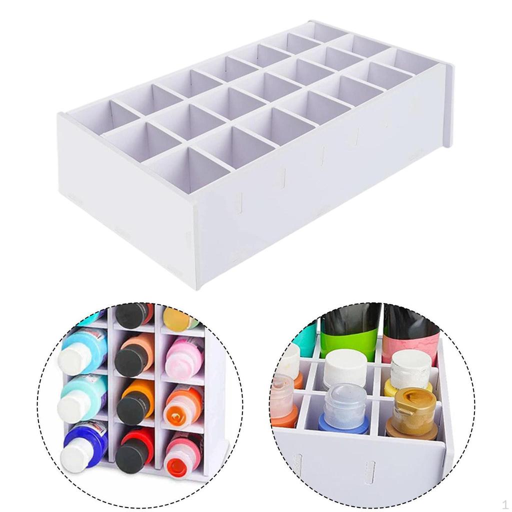 Art Supplies Holder for Watercolor Paints And Dyes Stand