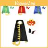 Playful Dinosaur Cloak And Mask Set For Kids Featuring T-rex And Stegosaurus Designs