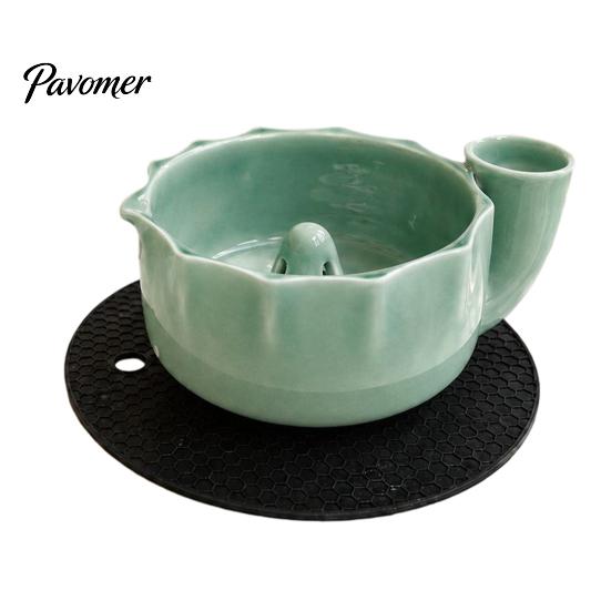 Stazione di Lavaggio Frutti di Bosco Ciotola Colino in Ceramica a Spirale, Bacino Automatico Girevole per Risciacquo Frutta, Piccolo Scolapasta per Frutti di Bosco Ciotola a Drenaggio Rapido Prodotti Freschi