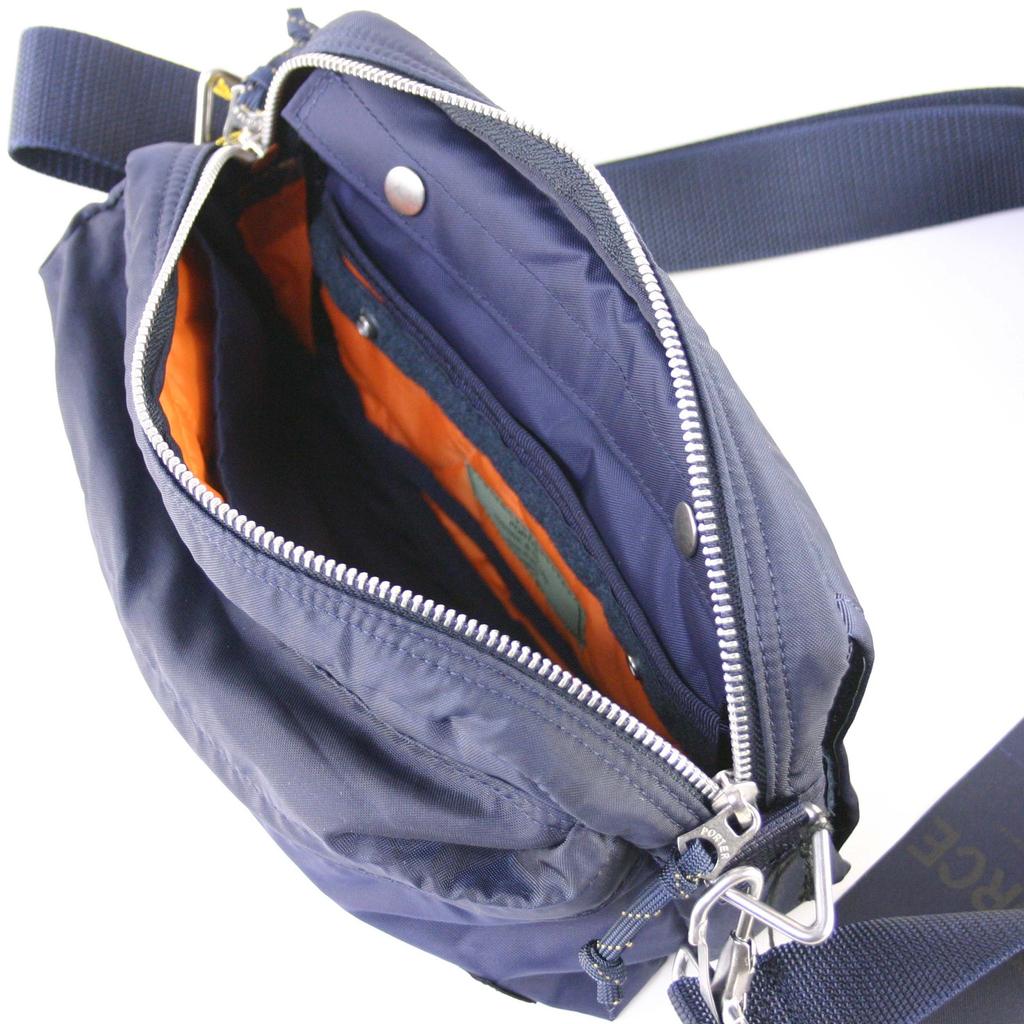 Porter Force 2WAY Waist Bag S Free Size (Navy)