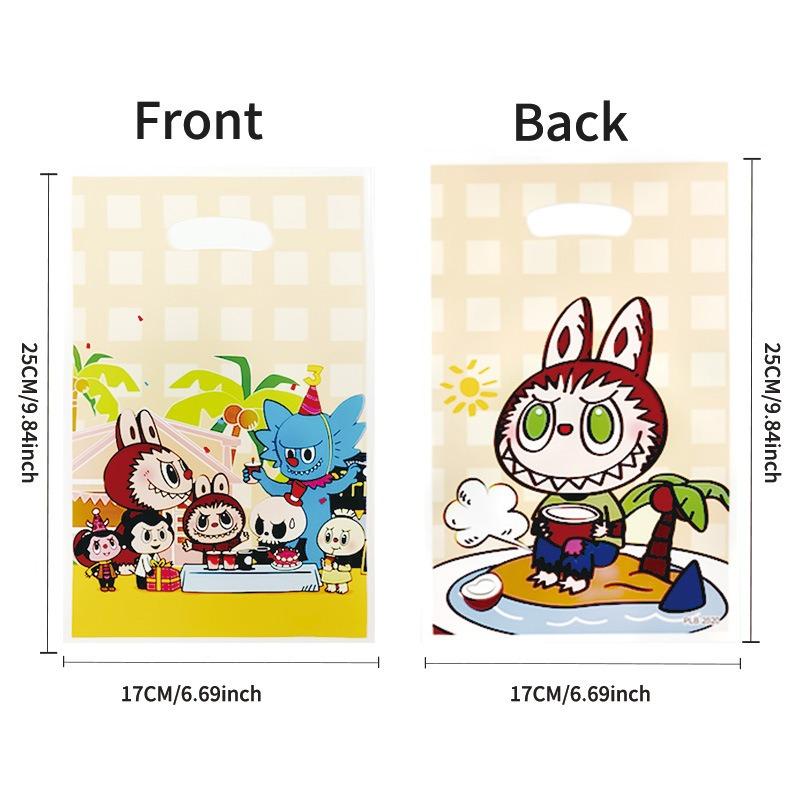 2 Cartoon-themed party paper plates, party supplies, tableware sets, children's birthday decorations