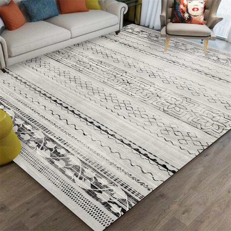 Morocco Style Carpet Livign Room Anti Slip Home Decoration Bedroom Large Area Nordic Rugs Tables Floor Mats Washable Lounge Rug